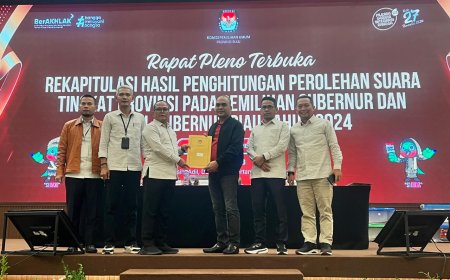 KPU Riau Tetap Paslon Abdul Wahid-SF. Hariyanto Peraih Suara Terbanyak