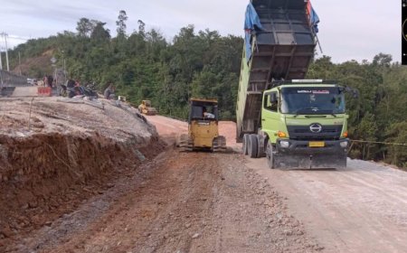 Target Minggu Depan, Progres Perbaikan Jalan Longsor di Lintas Riau-Sumbar Capai 70%