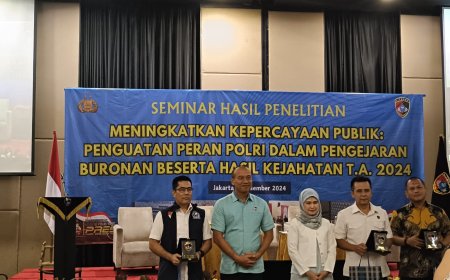 Seminar Puslitbang Polri, Ketua Umum PWI Hendry Ch Bangun Sebut Peran Media Krusial untuk DPO dan DPB