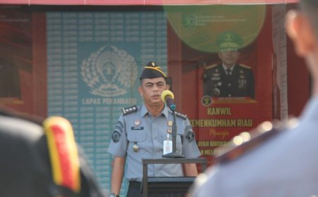 Jelang Nataru, Lapas Pekanbaru Fokus dan Optimalisasi Kinerja