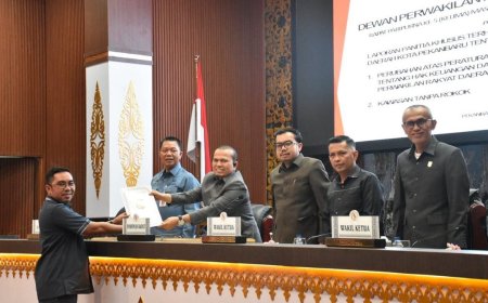 Momentum Rapat Paripurna Istimewa Pelantikan 50 Anggota DPRD Pekanbaru