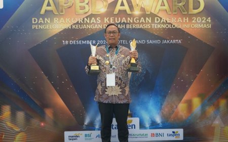 Pemprov Riau Raih Penghargaan Pada APBD Award 2024