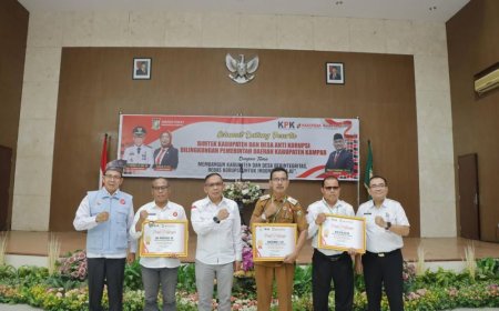 Pemkab Kampar Bersama KPK RI Gelar Bimtek Pencegahan Korupsi