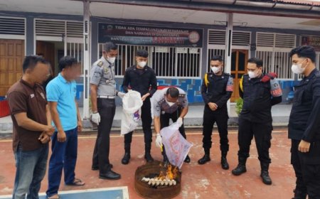 Jelang Akhir Tahun, Lapas Selatpanjang Kembali Gelar Razia