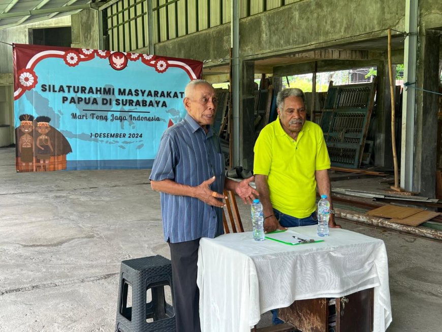 Dukung Program Prabowo-Gibran, Masyarakat Asli Papua di Surabaya Deklarasi Keutuhan NKRI