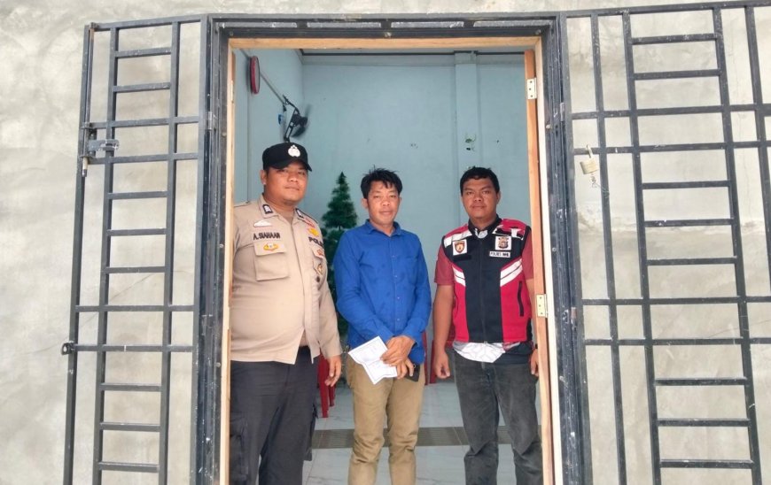 Polsek Kateman  Gandeng Pimpinan Jemaat HKBP Wujudkan Pilkada Riau yang Damai dan Kondusif