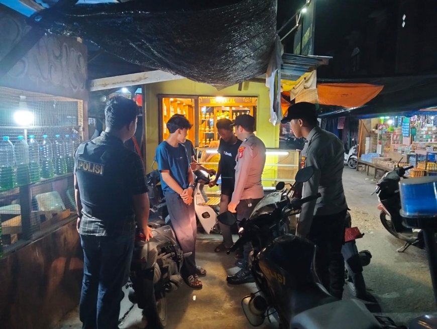 Polsek Kateman Tingkatkan Patroli, Pastikan Situasi Kondusif Pasca Pilkada