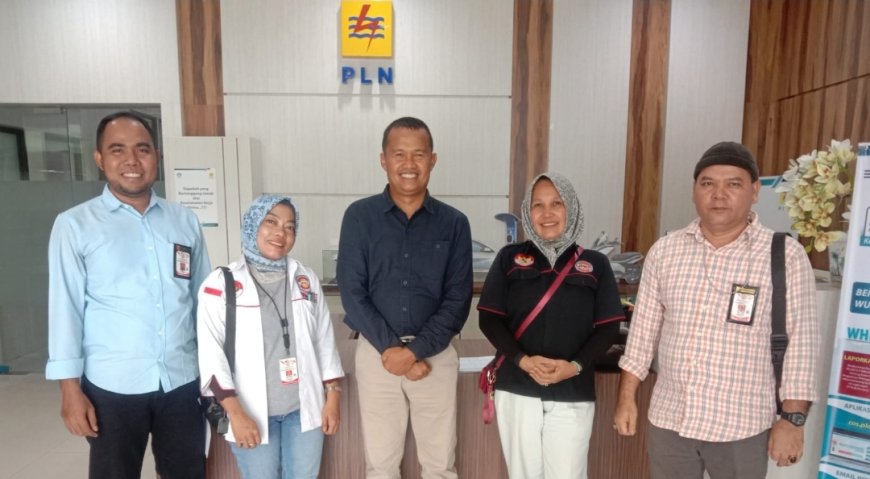 Pererat Silaturahmi, DPW JPKP Riau Berkunjung Ke PLN UP3 Pekanbaru
