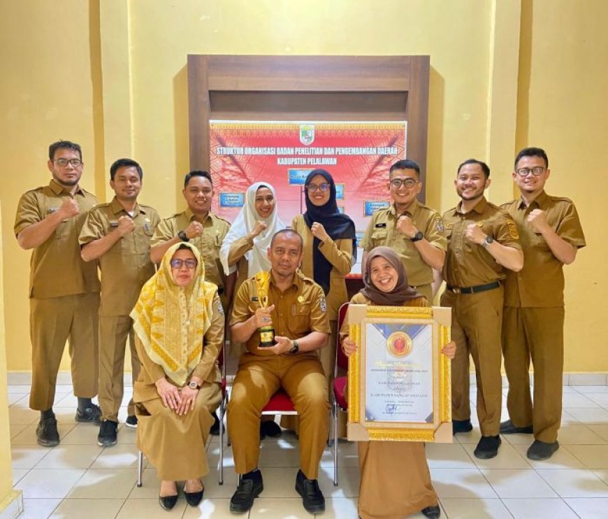 Pemkab Pelalawan Raih Penghargaan  Innovative Government Award  2024