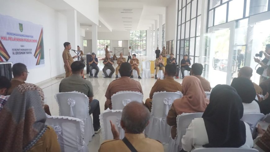Pj Bupati Resmikan Mal Pelayanan Publik, Icon Baru Kabupaten Inhil