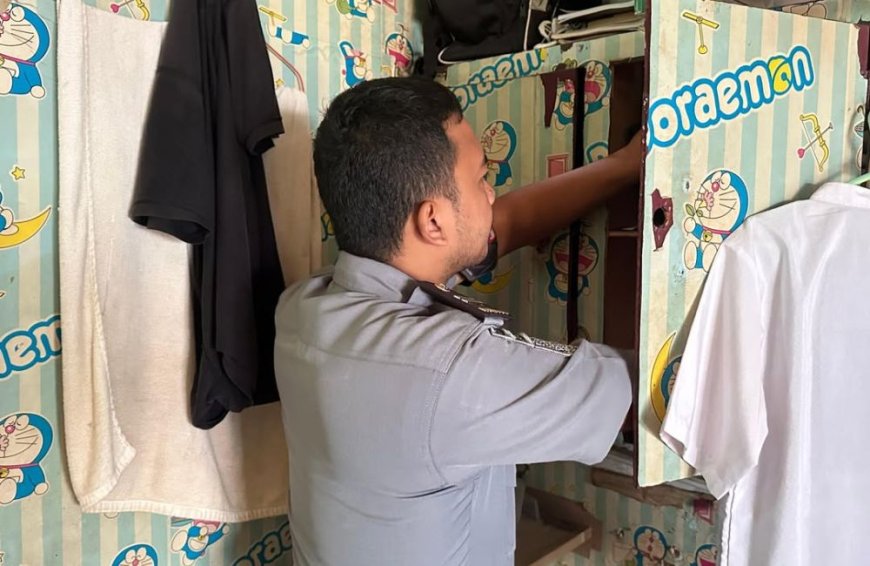 Wujudkan Keamanan dan Ketertiban, Lapas Pekanbaru Gelar Razia