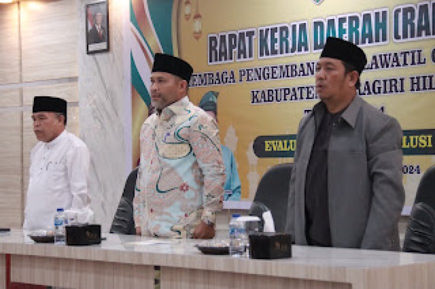 Diwakili Staff Ahli, PJ Bupati Inhil Buka Rakerda LPTQ Tahun 2024