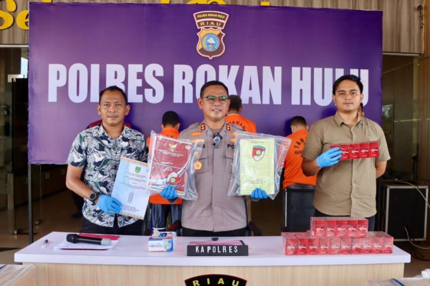 Polisi  Bongkar Peredaran Rokok Ilegal, Ribuan Bungkus Disita
