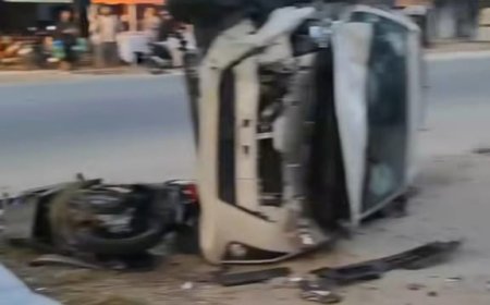 Kecelakaan Tragis di Jalan Hangtuah Pekanbaru: Mobil Terbalik, Tiga Pengendara Motor Tewas