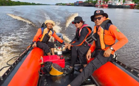 ABK Asal Malaysia Hilang di Teluk Kentari, Tim SAR Lakukan Pencarian