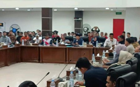 Tanah Diduga Dijual Mantan Kades, Puluhan Petani Desa Bayas Jaya Mengadu ke DPRD Inhil