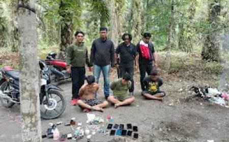 Kodim 0314/Inhil Sukses Ringkus Tiga Pengedar Sabu, Dukung Pemberantasan Narkoba