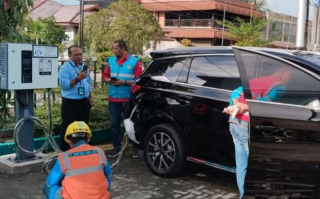 PLN Bengkalis Sediakan Stasiun Pengisian Kendaraan Listrik