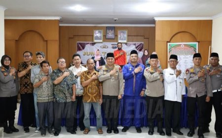 Polda Riau Gelar Jumat Curhat di Kecamatan Limapuluh