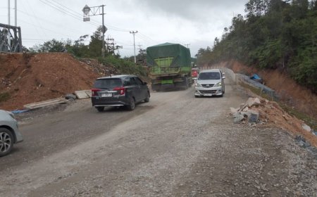 Lalu Lintas Km 106 Tanjung Alai Berangsur Normal