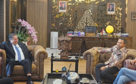 Jelang Pelantikan, Gubri Terpilih Abdul Wahid Silaturahmi Dengan Kementrian di Jakarta