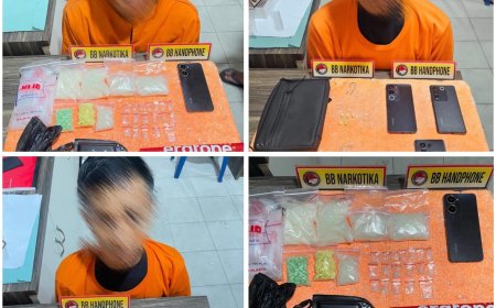 Polisi Di Inhil Berhasil Amankan 3 orang Tersangka Kasus Penyalahgunaan Narkoba