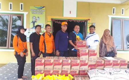 Pemkab Asahan Salurkan Bantuan Musibah Banjir Pada Masyarakat Desa Sei Dua Hulu