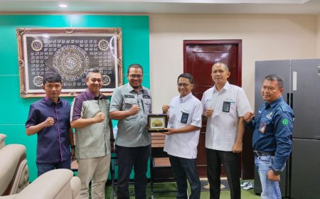 Ketua DPRD Inhil Terima Kunjungan Jajaran PLN UP3 Rengat