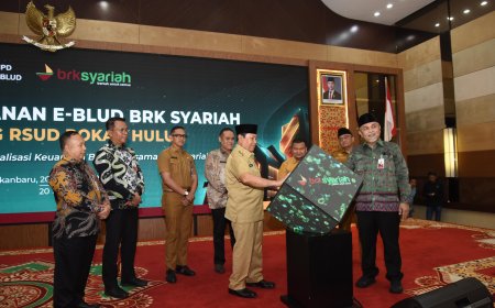 Perdana se-Sumatera, RSUD Rokan Hulu Implementasikan Layanan SIPD E-BLUD BRK Syariah 