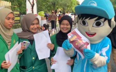 Gelar Kampanye Anti Korupsi, Ini Pesan Mahasiswa Universitas Muhammadiyah Riau
