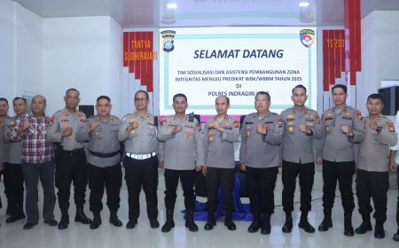 Kapolres Tekankan Komitmen Personel Polres Inhil Menuju WBK dan WBBM
