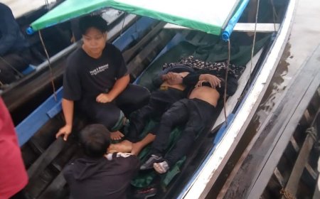 Laka Laut di Perairan Seberang Tembilahan, Dua Orang Ditemukan Meninggal Dunia