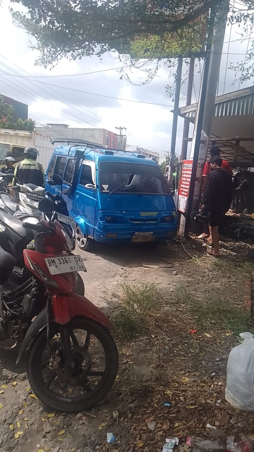 Penusukan dan penembakan petugas pengutip sampah dipekanbaru, polisi lakukan penyelidikan 
