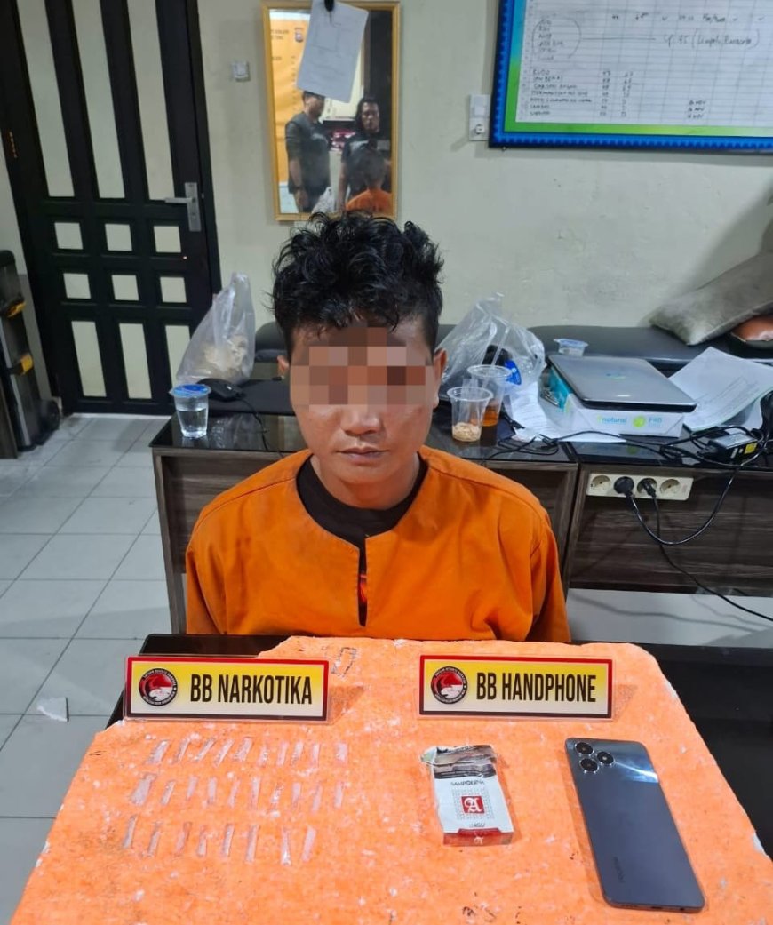 Polres Inhil Gagalkan Peredaran Sabu, Amankan 28 Paket Narkoba di Kotak Rokok