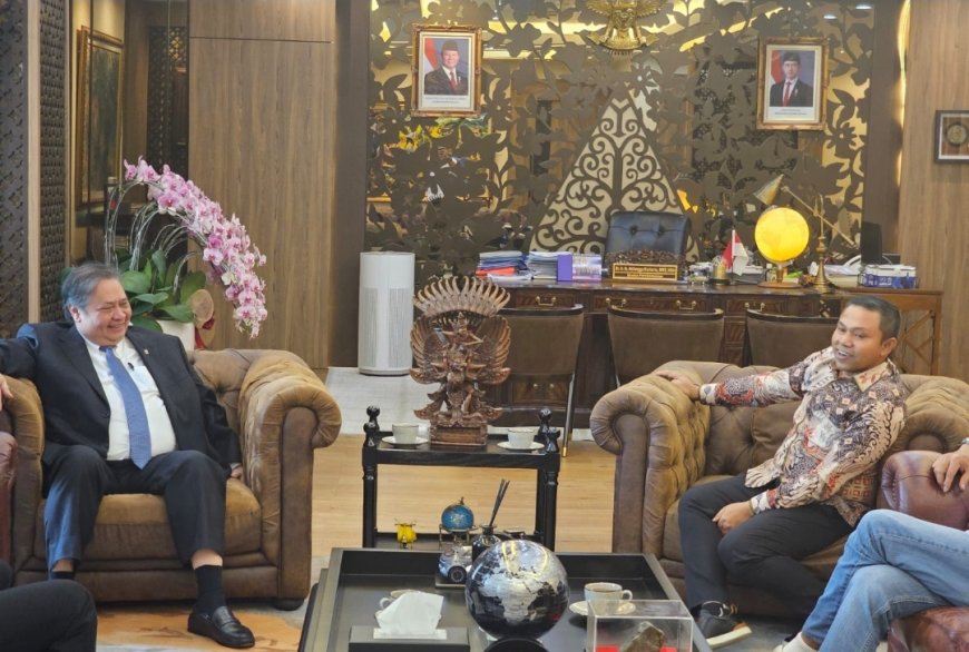 Jelang Pelantikan, Gubri Terpilih Abdul Wahid Silaturahmi Dengan Kementrian di Jakarta