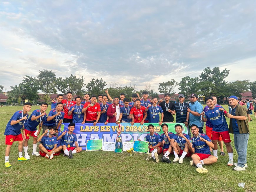 Raih Poin Tertinggi, Penyalai FC Juarai Liga Asosiasi Pekanbaru Sekitar