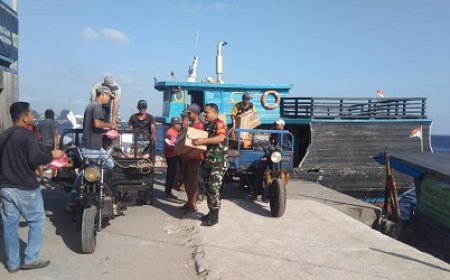 Wujudkan Kemanunggalan TNI dan Rakyat, Koramil 06 /KTM Gelar Bhakti Sosial