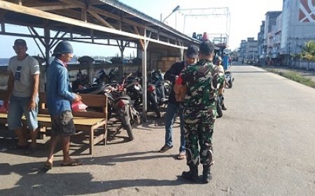 Aksi Jum’at Berkah Koramil 06/KTM: Bukti Nyata TNI Peduli Warga Sungai Guntung