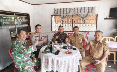 Bangun Keakraban, Kapolsek Tempuling Gelar Komunikasi Sosial dengan Forkopimcam