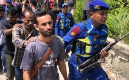 22 WNA Asal Bangladesh Terdampar di Kepulauan Meranti