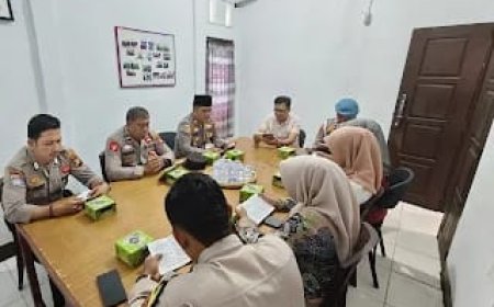 Polsek Tempuling Gelar Pembinaan Rohani untuk Tingkatkan Kedisiplinan dan Ketakwaan Anggota