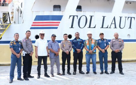 KM Sabuk Nusantara Buka Pelayaran Tembilahan-Tanjung Pinang