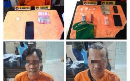 Polres Inhil Berhasil Amankan 4 Tersangka Kasus Narkoba