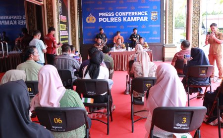 Amankan 13 Sepeda Motor dan Tersangka, Polres Kampar Berhasil Ungkap Kasus Curanmor