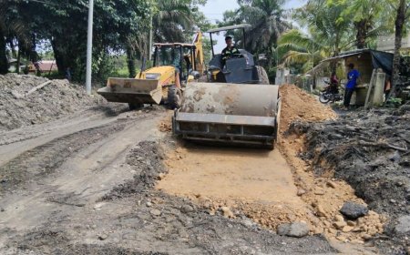 Alami Kerusakan, BPJN Riau Gesa Perbaikan Jalan Lintas Kuansing-Pekanbaru