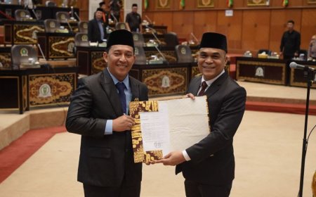 Gantikan Agung Nugroho, Sumardany Zirnata Resmi Dilantik Jadi Anggota DPRD Riau