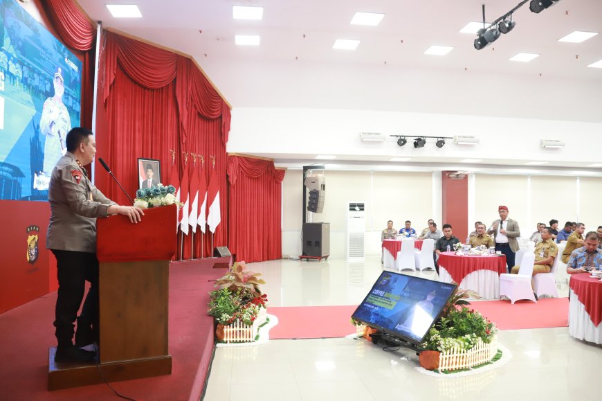 Dalam Rangka Mendukung Ketahanan Pangan, Polda Riau Gelar Coffee Morning Bersama Perusahan Sawit