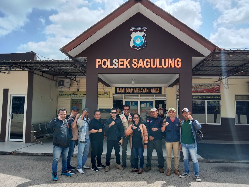 Wartawan Kawal Kasus Intimidasi Jurnalis di Batam, Polsek Sagulung Janji Usut Tuntas