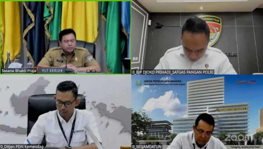 Plt Sekjen Kemendagri Minta Waspada Inflasi Jelang Ramadhan