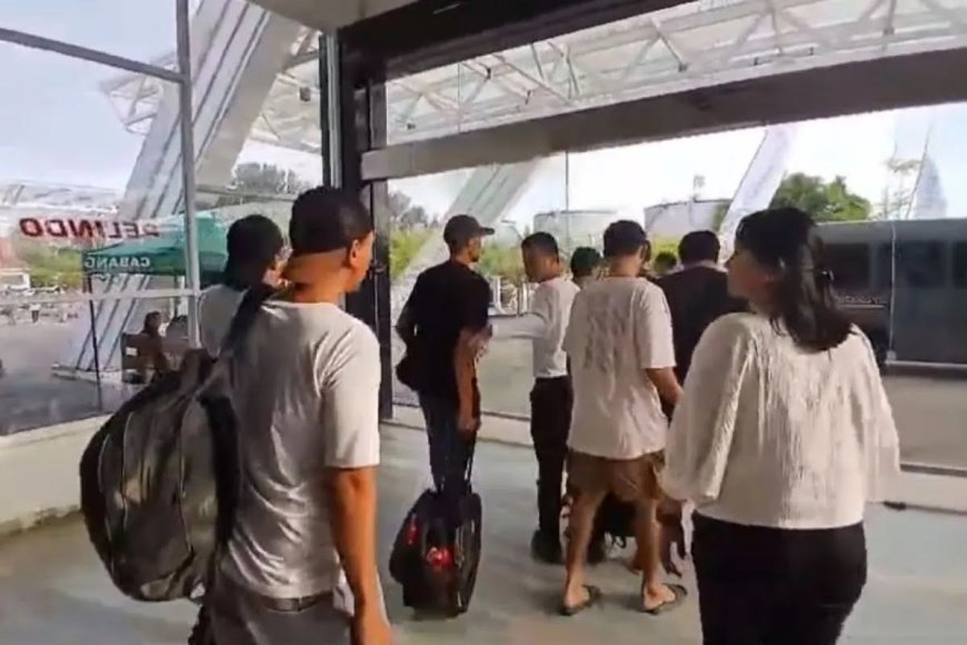 25 PMI Dideportasi Dari Malaysia Ditampung Sementara di Dumai